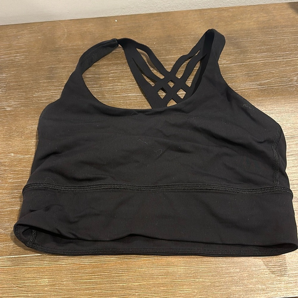Long line sports bra